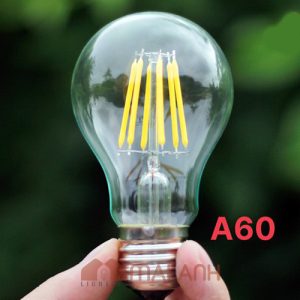 Bóng đèn A60 LED Edison tráng thủy 4W