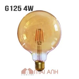 Bóng đèn Led Edison G125 vỏ vàng loại 4W