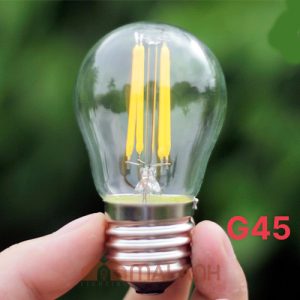 Bóng đèn Led G45 4W vỏ trong đui E27 dễ thương