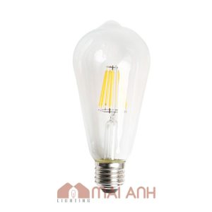 Bóng đèn sợi đốt LED Edison T64 4W đui E27 thả trần decor homestay