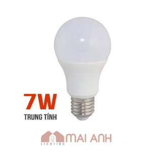 Bóng đèn bulb 7W loại ánh sáng trung tính kín nước