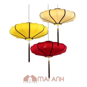 Đèn lồng vải decor nghệ thuật mang nét đẹp truyền thống Việt