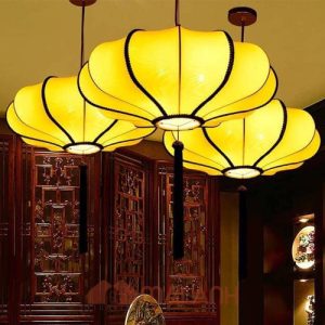 Đèn lồng vải decor nghệ thuật mang nét đẹp truyền thống Việt