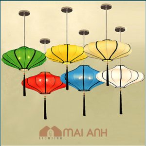 Đèn lồng vải decor nghệ thuật mang nét đẹp truyền thống Việt