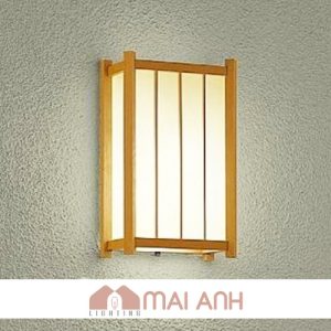 Đèn vách gắn tường phòng ngủ bằng gỗ thiết kế tối giản tạo cảm giác dễ chịu