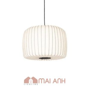 Đèn vải thả trần decor nhà hàng, sảnh khách sạn phong cách Á Đông