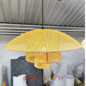 Đèn vải trang trí quán cà phê, quán ăn dân dã vùng ngoại thành
