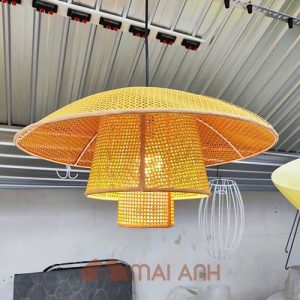 Đèn vải trang trí quán cà phê, quán ăn dân dã vùng ngoại thành