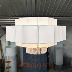 Đèn Vải Nhiều Tầng Sang Trọng Decor Bàn Tiệc